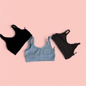 3 Pack Ribbed Bralette